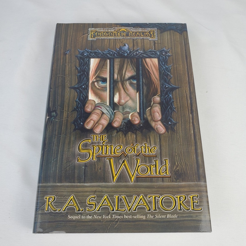 The Spine of the World by R.A. Salvatore 1999 1st Edition/Print TSR Hardcover
